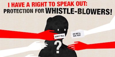 Whistleblowers are Protected